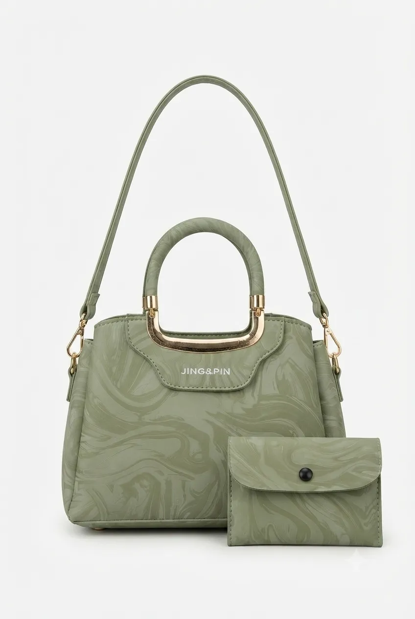 Marble Elegance Top-Handle