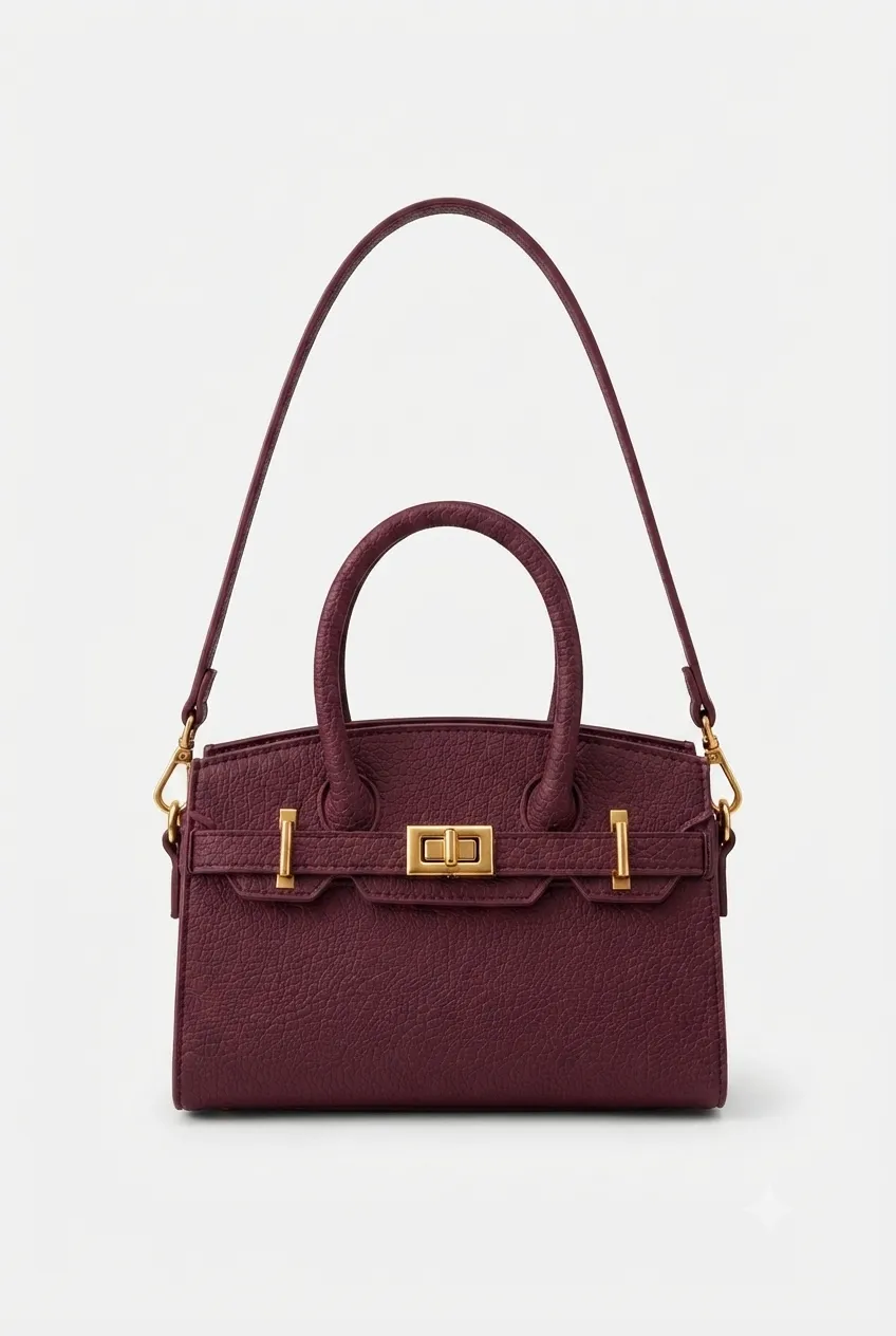 Turn-Lock Satchel