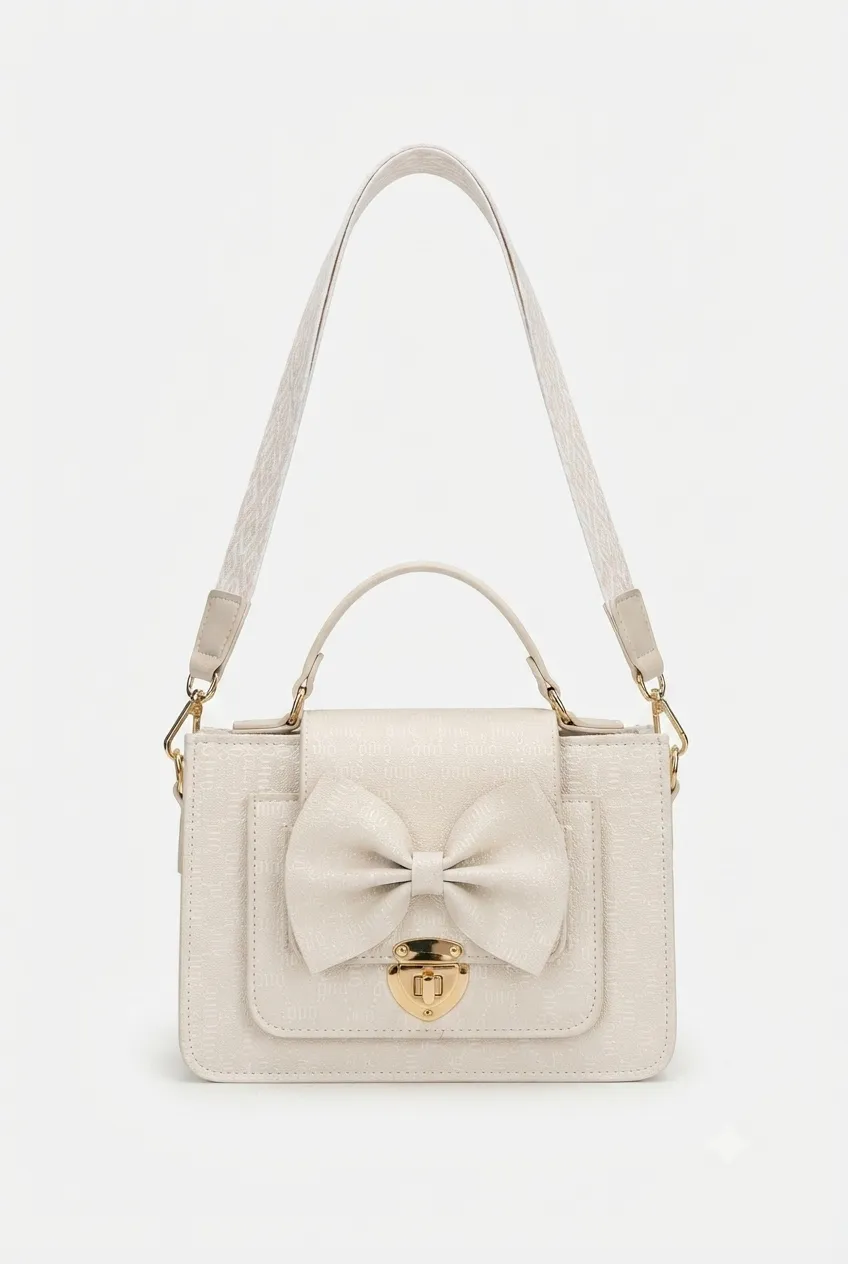 Bow Lock Cross-Body Bag